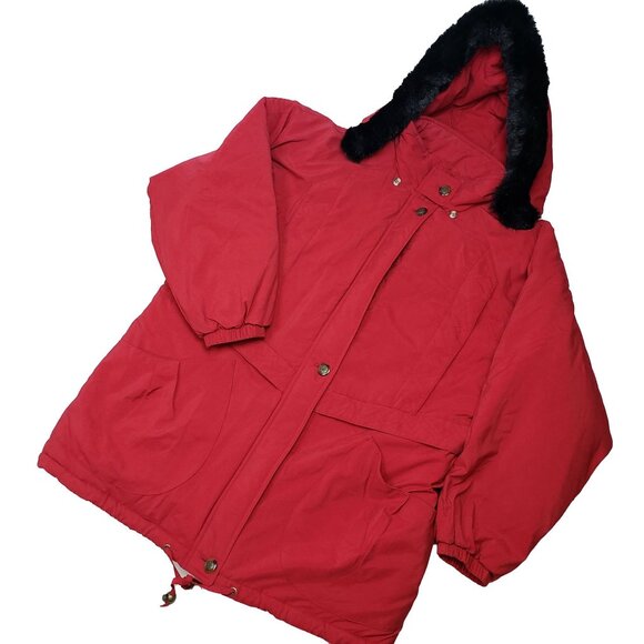 Norm Thompson Jackets & Blazers - Norm Thompson Women's Quilted Down Hooded Heavy Coat Sz XL NEW WITH TAGS!!!
